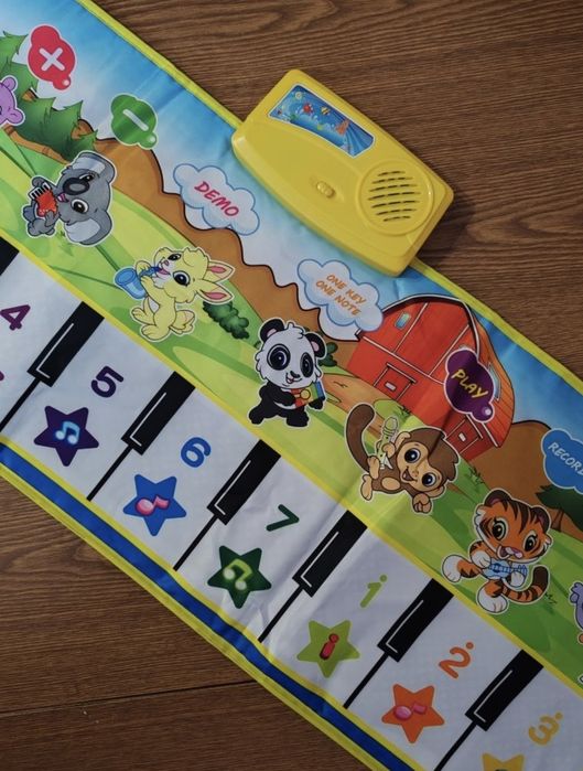 Новий Килимок-піаніно, розвиваючі іграшки, інтерактивний килимок