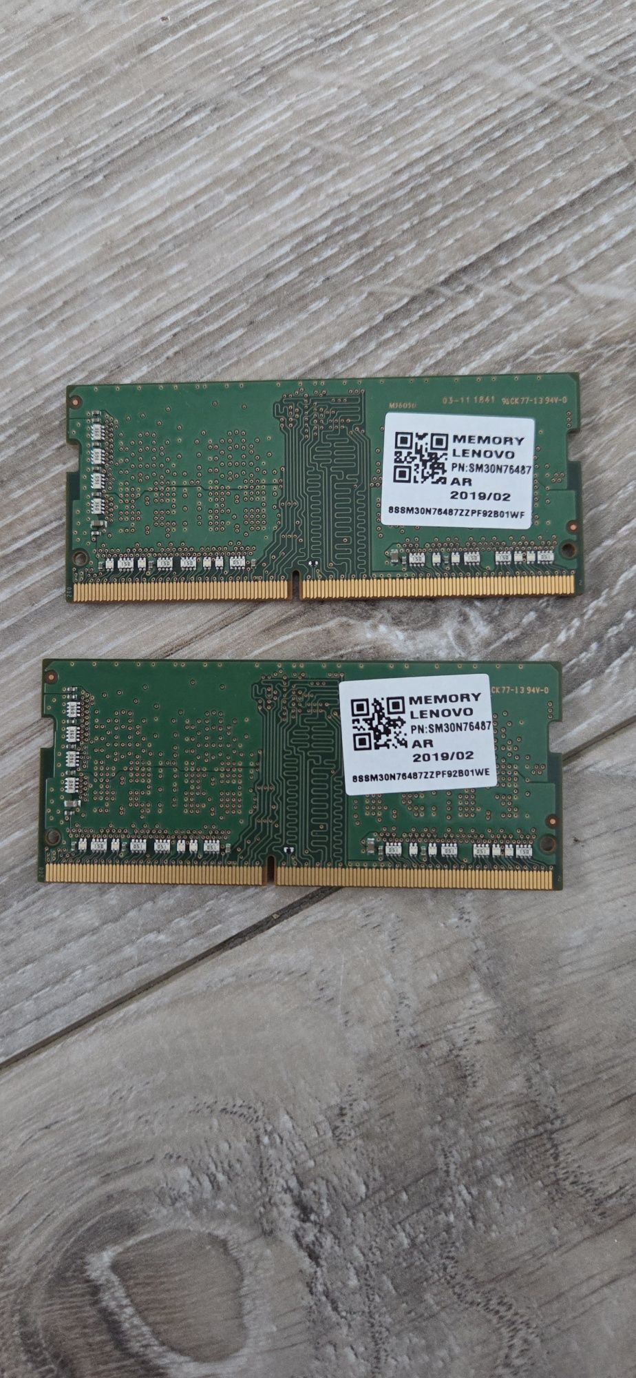 Pamięć RAM Samsung 2x4GB DDR4 SODIMM PC4-2666V – Lenovo