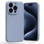 Etui do iPhone 15 Pro Mercury MagSafe Silikonowe lawendowe