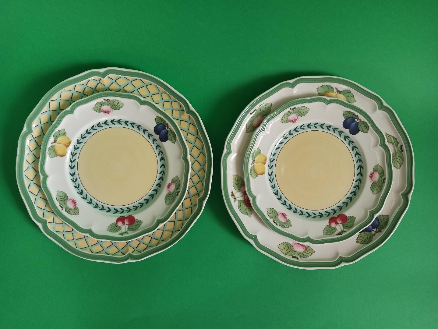 Villeroy&Boch french garden тарілки, чашки, посуд