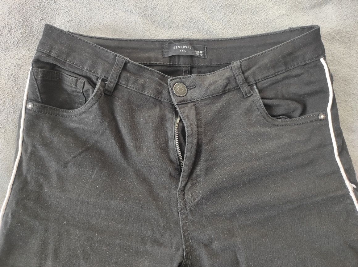 Spodnie jeans 2 sztuki damskie 38/M