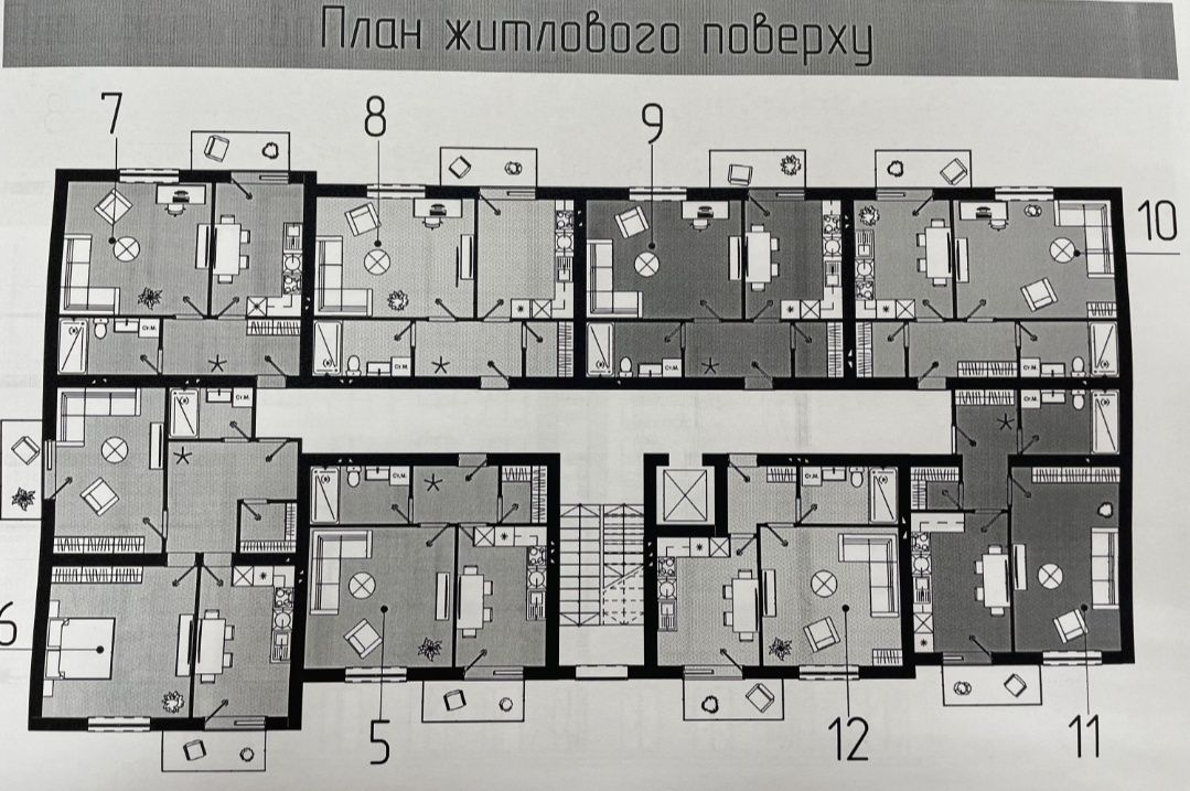 Є Оселя.Зданий будинок в експлуатацію!Продаж квартири є 5пов,6поверх