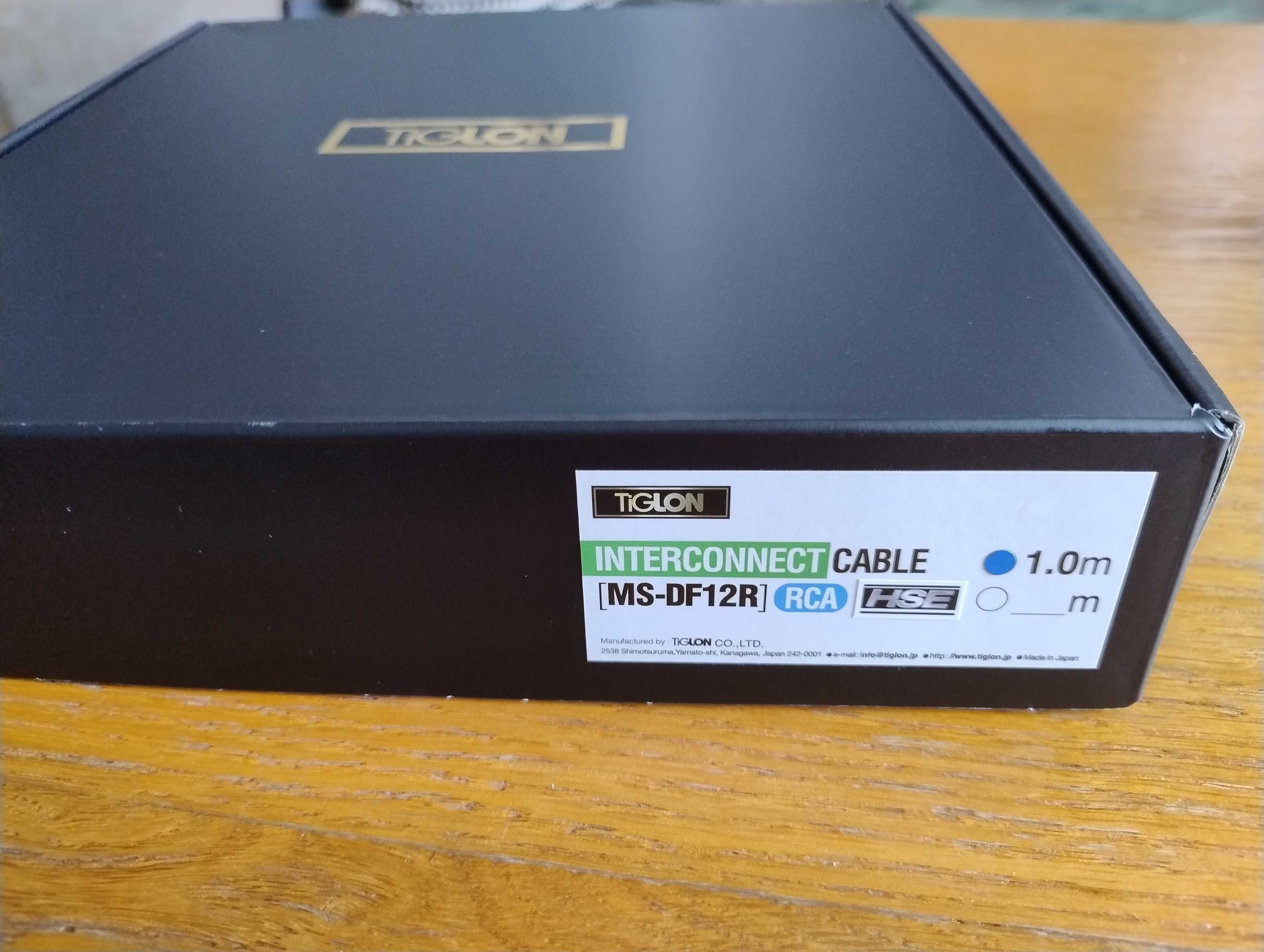 TiGLON  MS-DF12R-HSE - interkonekt analogowy RCA