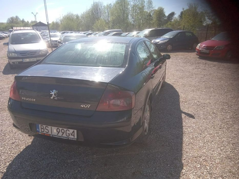 Peugeot 407 2.0 HDi Tanio Białystok - Fasty Szosa Knyszyńska 49