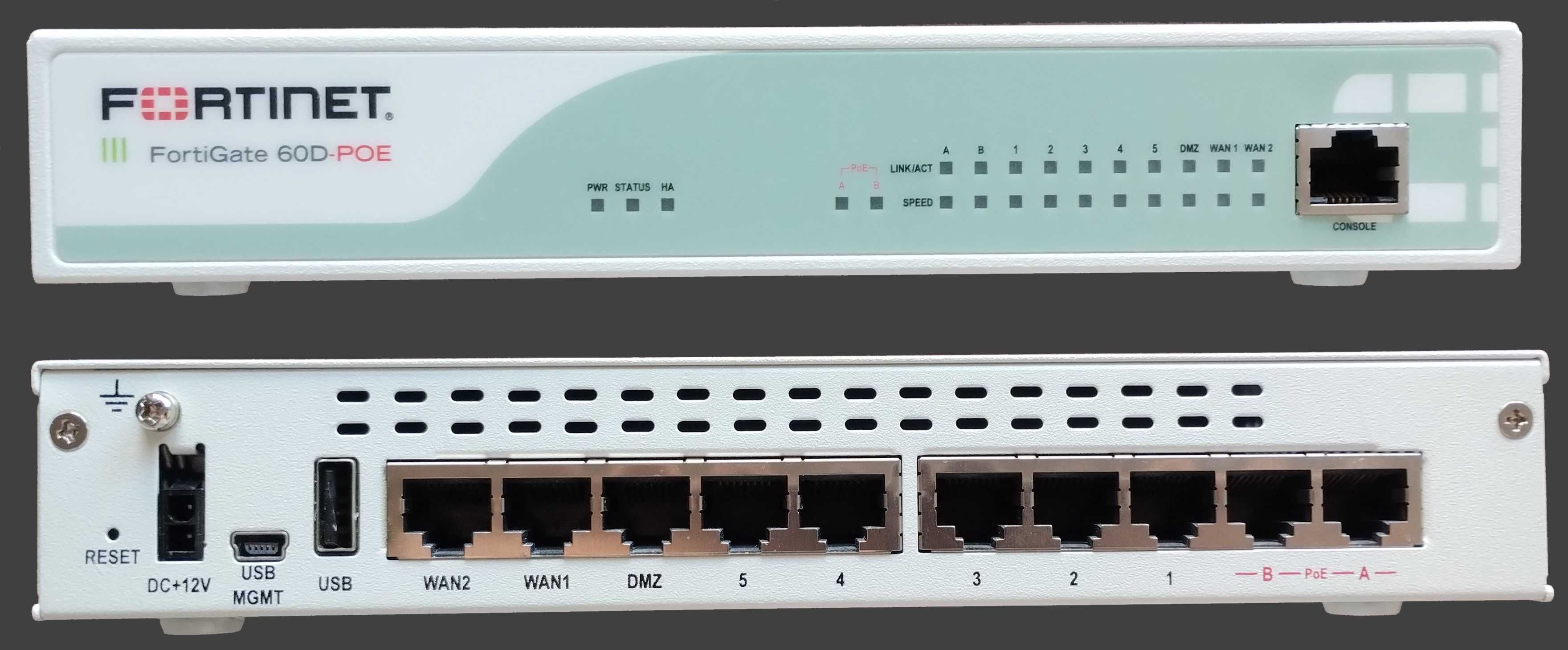 гігабітний маршрутизатор FortiGate 60D-POE