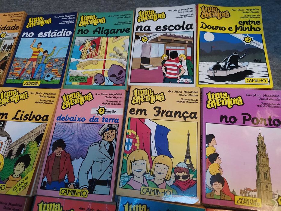 Livros juvenis (UMA AVENTURA; OS CINCO; OS SETE),  2  em INGLÊS