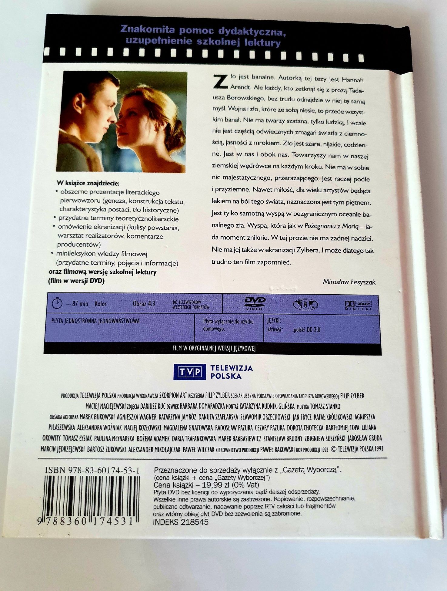 Pozegnanie z Maria - film na DVD