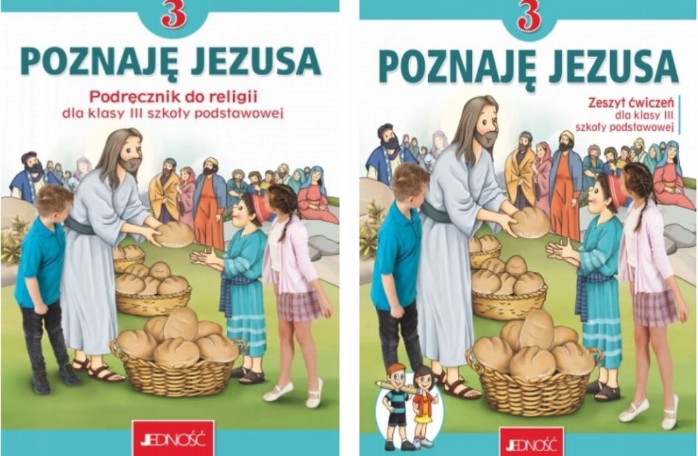 Podręcznik oraz ćwiczenie religia "Poznaję Jezusa" klasa 3