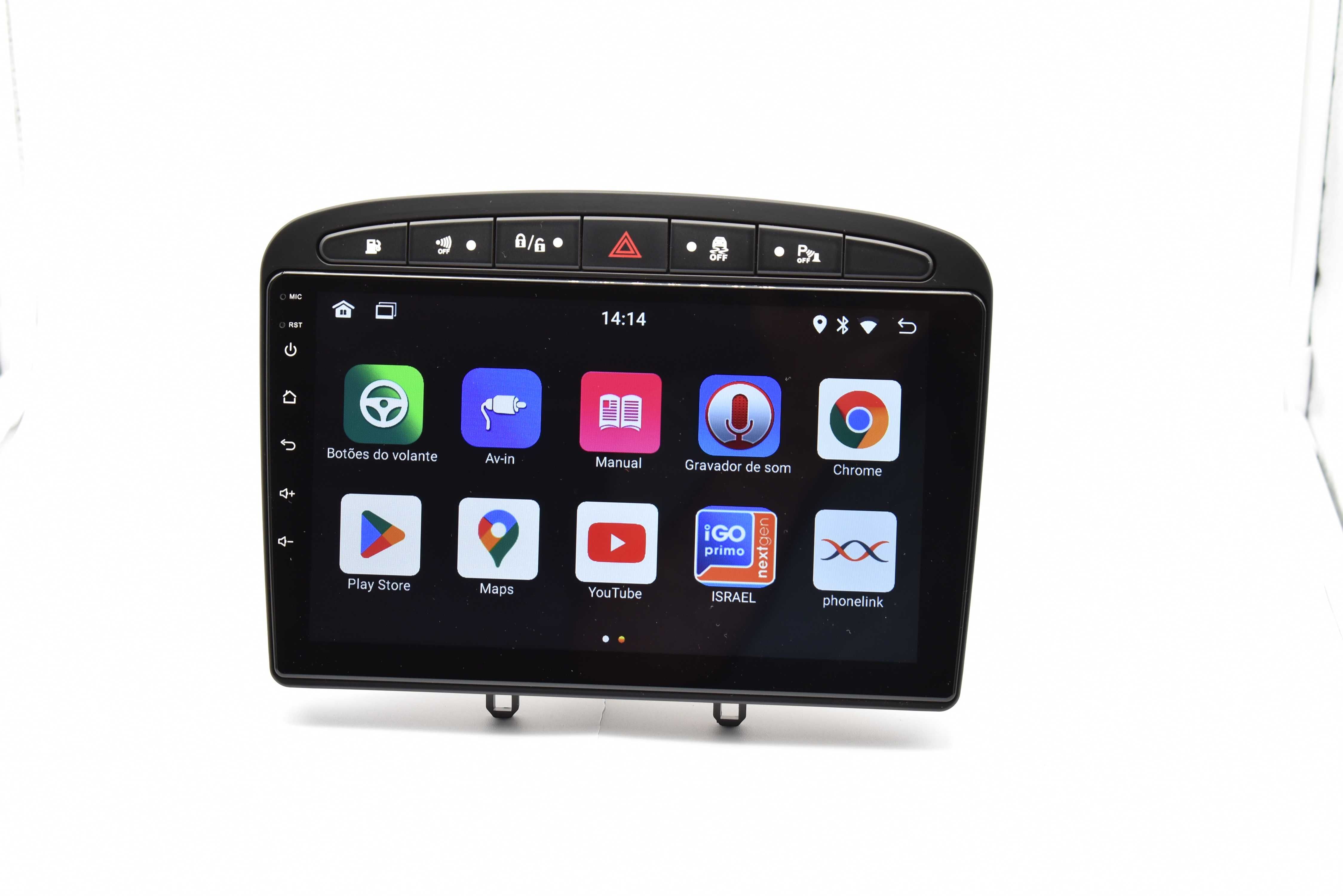 Rádio 2 din android PEUGEOT 308 408 • Wifi GPS BLUETOOTH OFERTA câmara