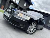 Audi A8 4.2MPI 335 KM Quattro Lang Pro Line Long Czarna Mały przebieg RDW BFM