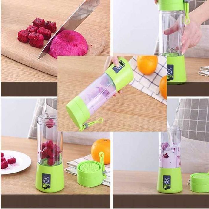 Blender Przenośny Shaker USB 380ml Elektryczny Turystyczny Mocny