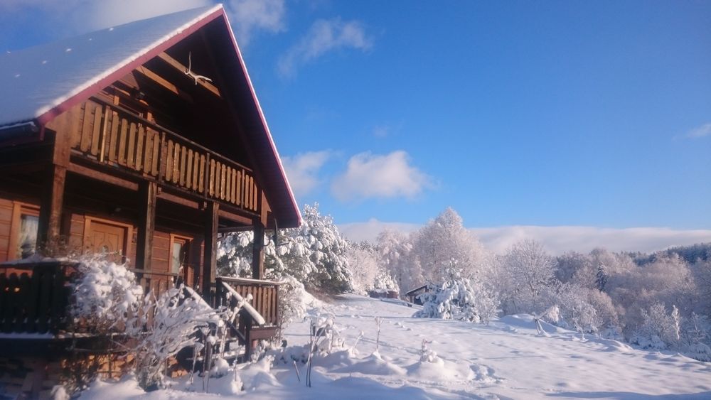 Ferie w Bieszczadach, Ferie zimowe, górska chatka, duży domek w górach