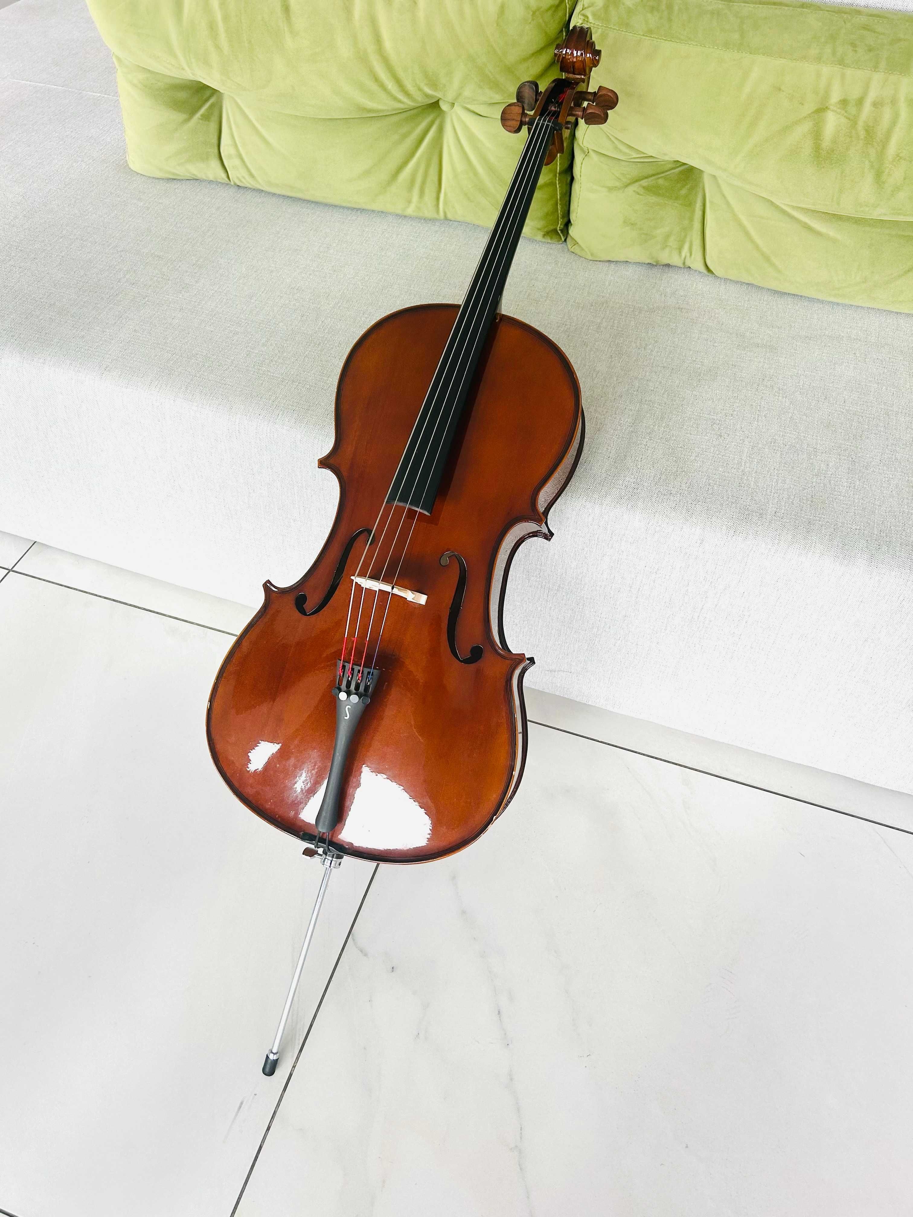 Violoncelo 1/2 Stentor Student I com arco e saco (zona do Porto)