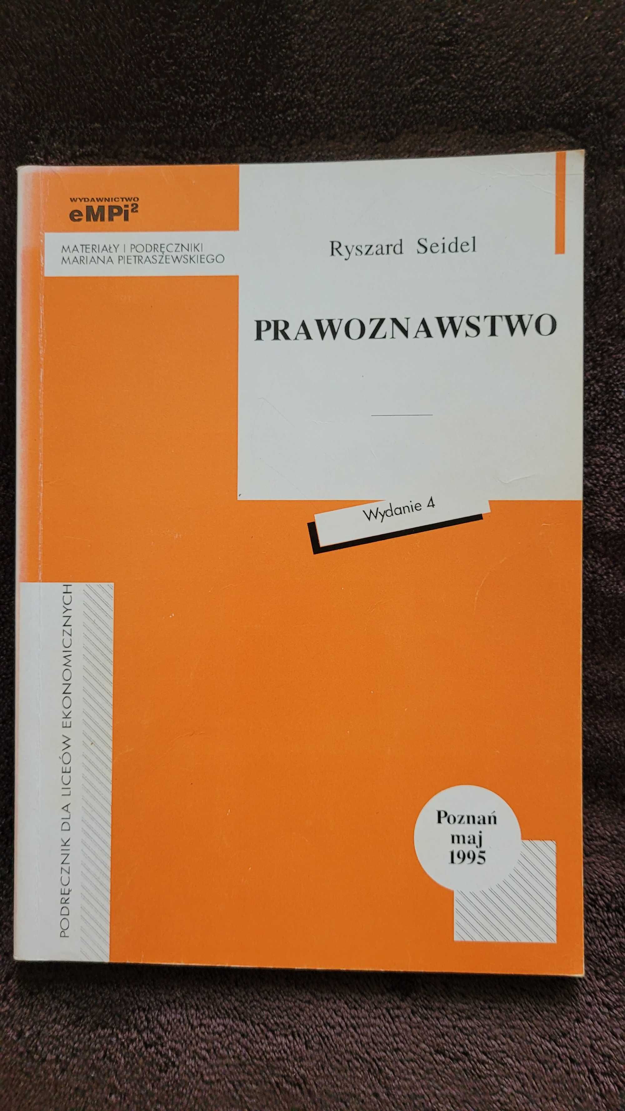 "Prawoznawstwo", Ryszard Seidel