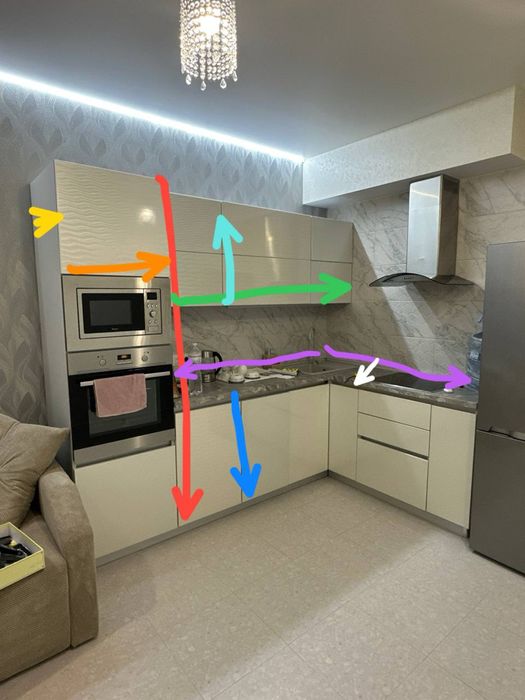 Продам новую кухню с техникой !