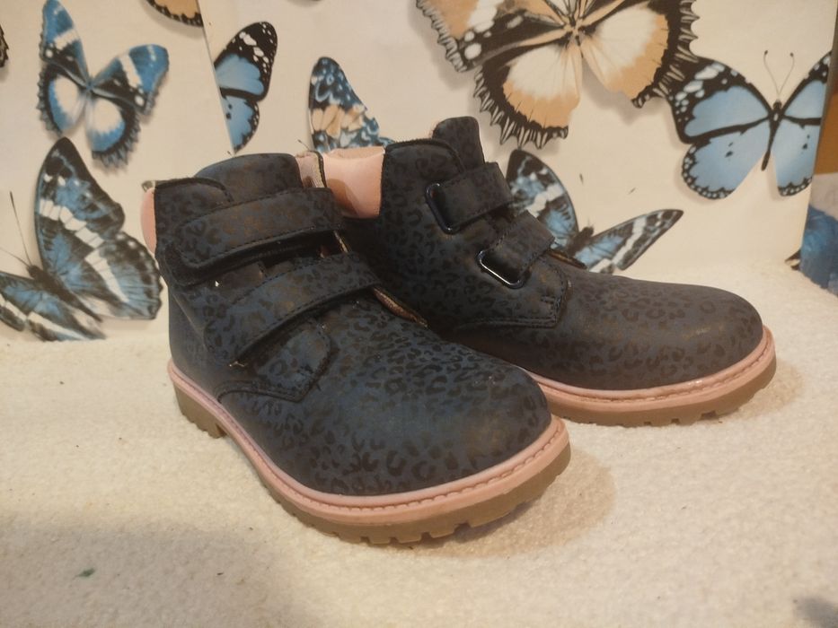 Trapery buty jesienne dziewczęce 34