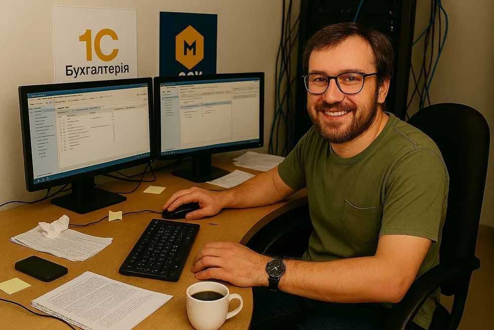 Системний адміністратор, сисадмін, хмарний сервер, 1С Бухгалтерія