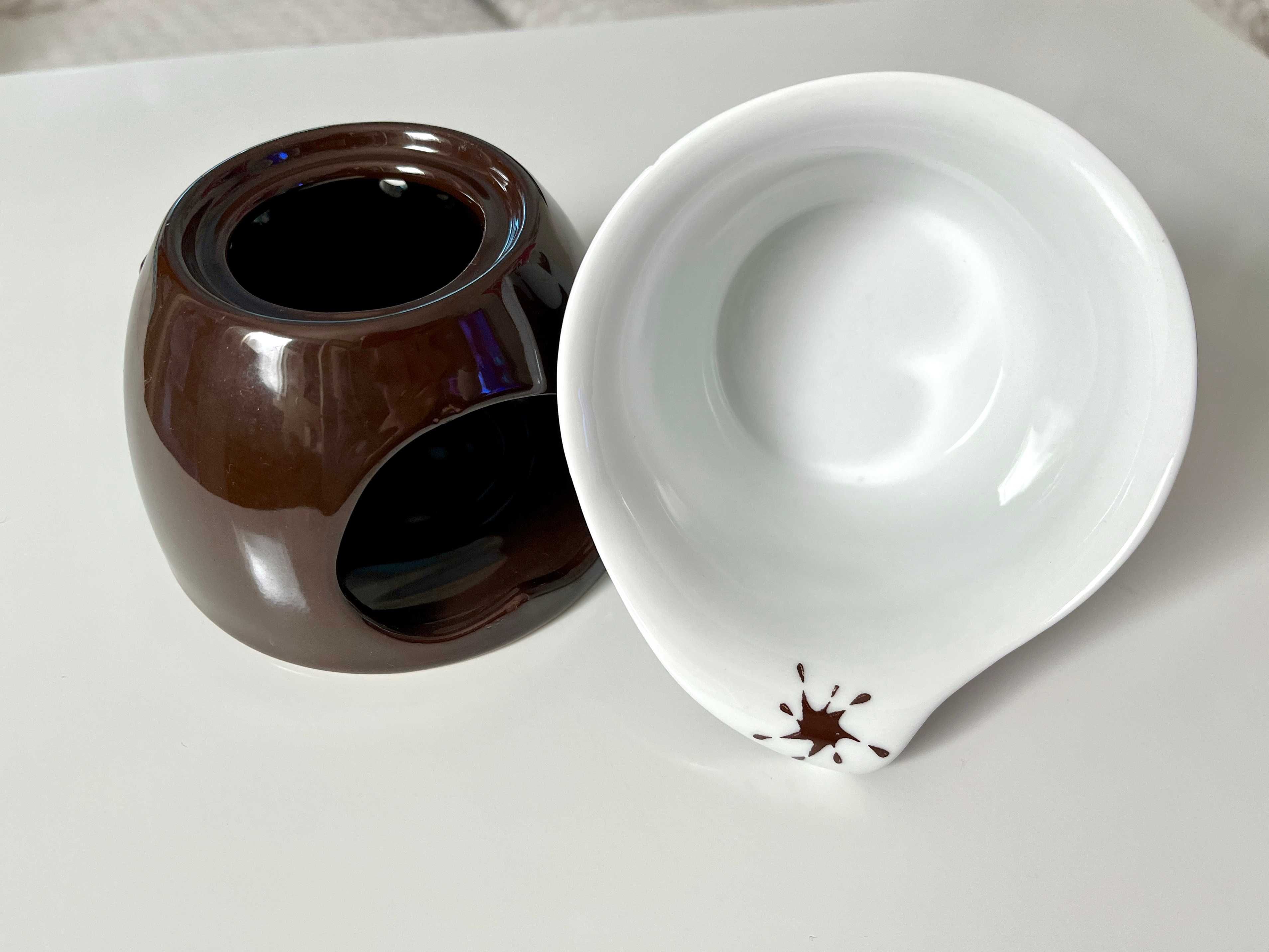 Fondue de chocolate em cerâmica