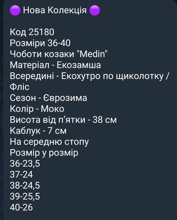 Черевики чоботи жіночі єврозима