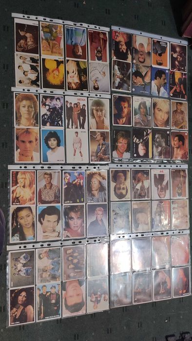 lote 264 calendários de Música, Grupos e Cantores