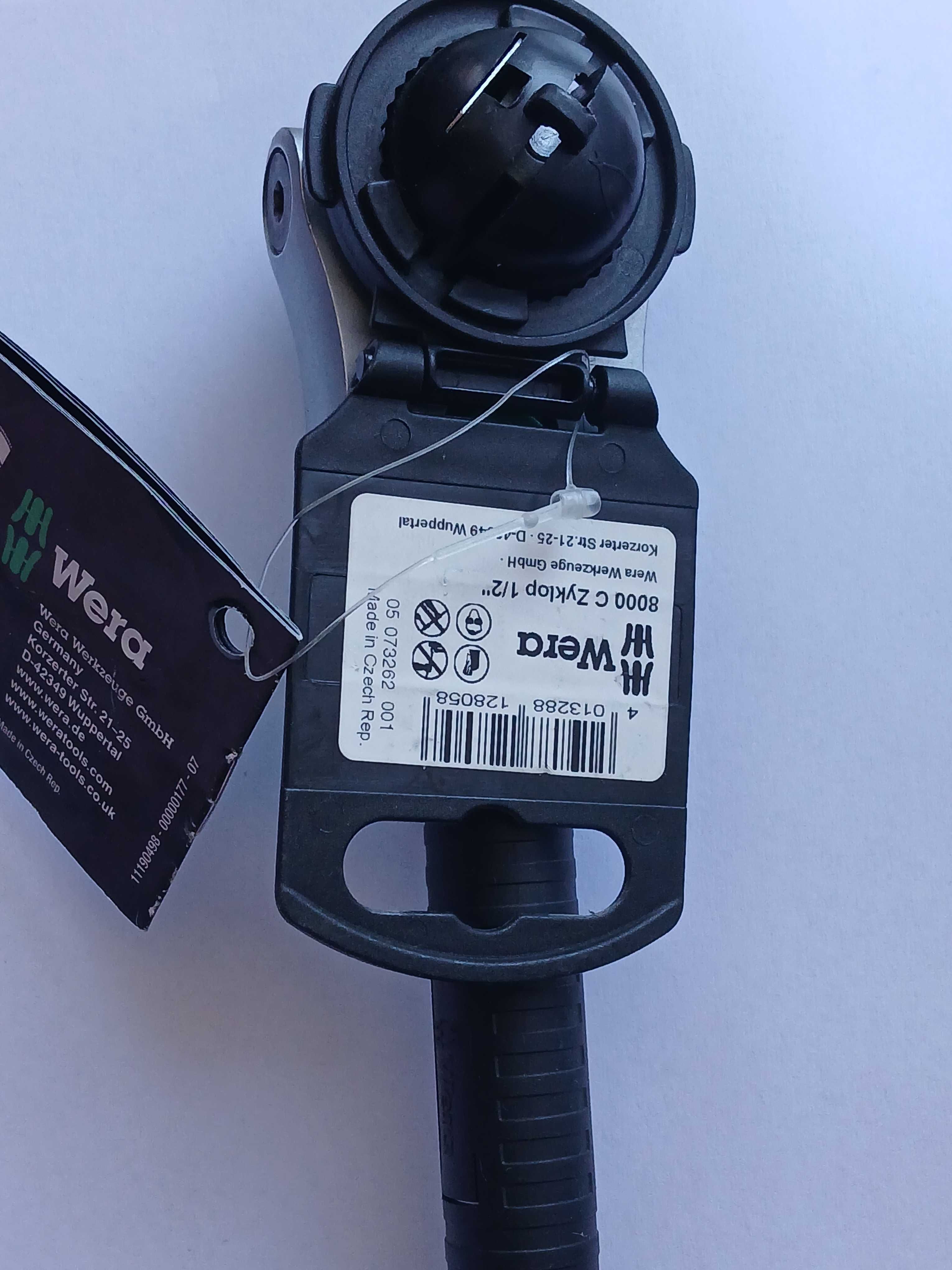 WERA grzechotka 1/2 cala Zyklop Speed 8000 C* nowa*oryginalna
