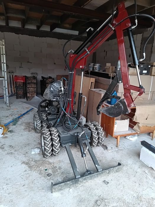 NOWA minikoparka kołowa - Polska produkcja!