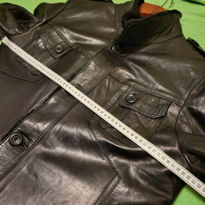 Кожаная куртка,овчина