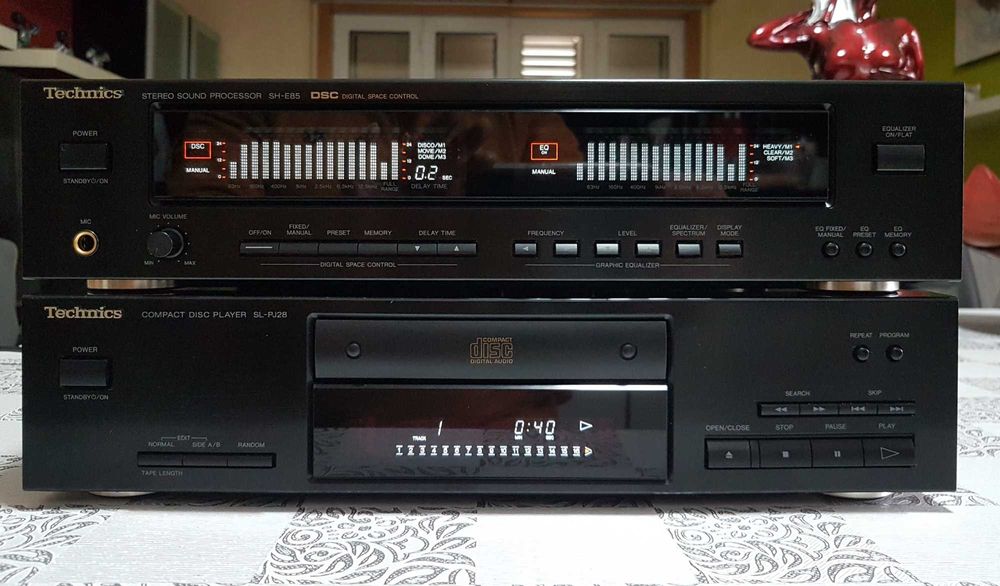 Equalizador Processador Technics SH-E85, Em Excelente estado