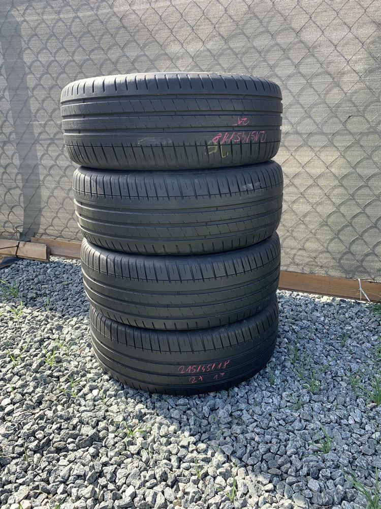 4x 215/45r18 215/45zr18 93w Michelin Pilot Sport 3