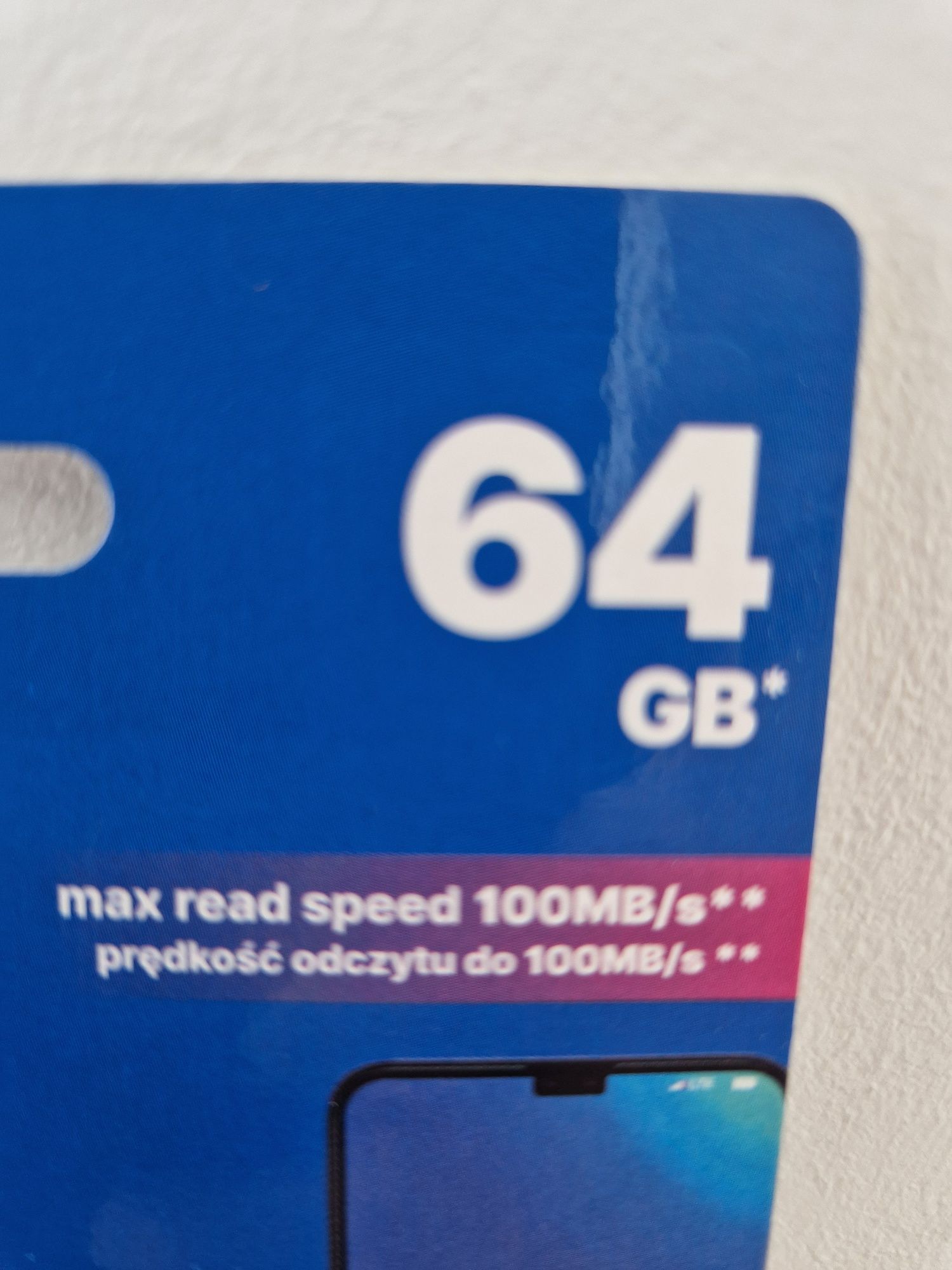 Karta pamięci micro sd GOODRAM - 64GB adapterem UHS I CLASS 10 100MB/s