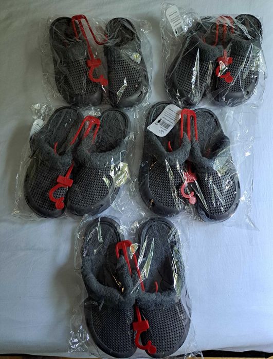 Crocs - 100% eva - da Orsosandles - Novas -Diversos tamanhos- cinzento