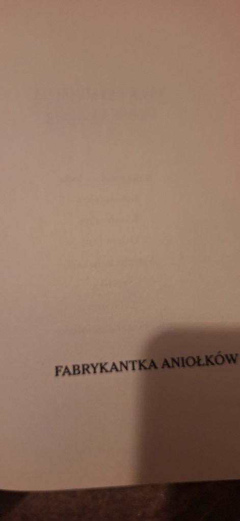 Czarna Seria, Camilla Lackberg, Fabrykantka aniołków