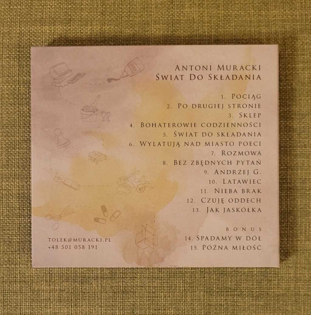 Antoni Muracki, Świat do składania, płyta CD