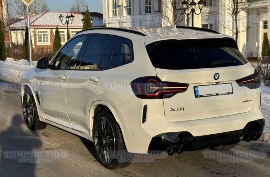 Комплект рестайлінгу BMW G01 X3M LCI комплект рестайлинга обвіс бмв
