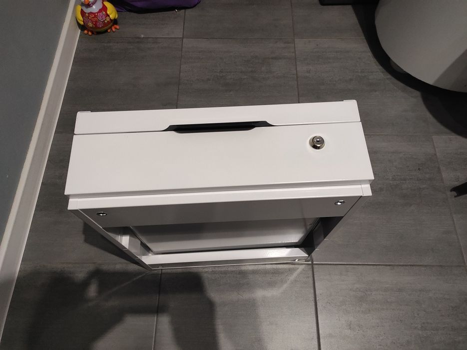 Szafka 1 lub 2 szufladowa metalowa- kosmetyczka/tatuator