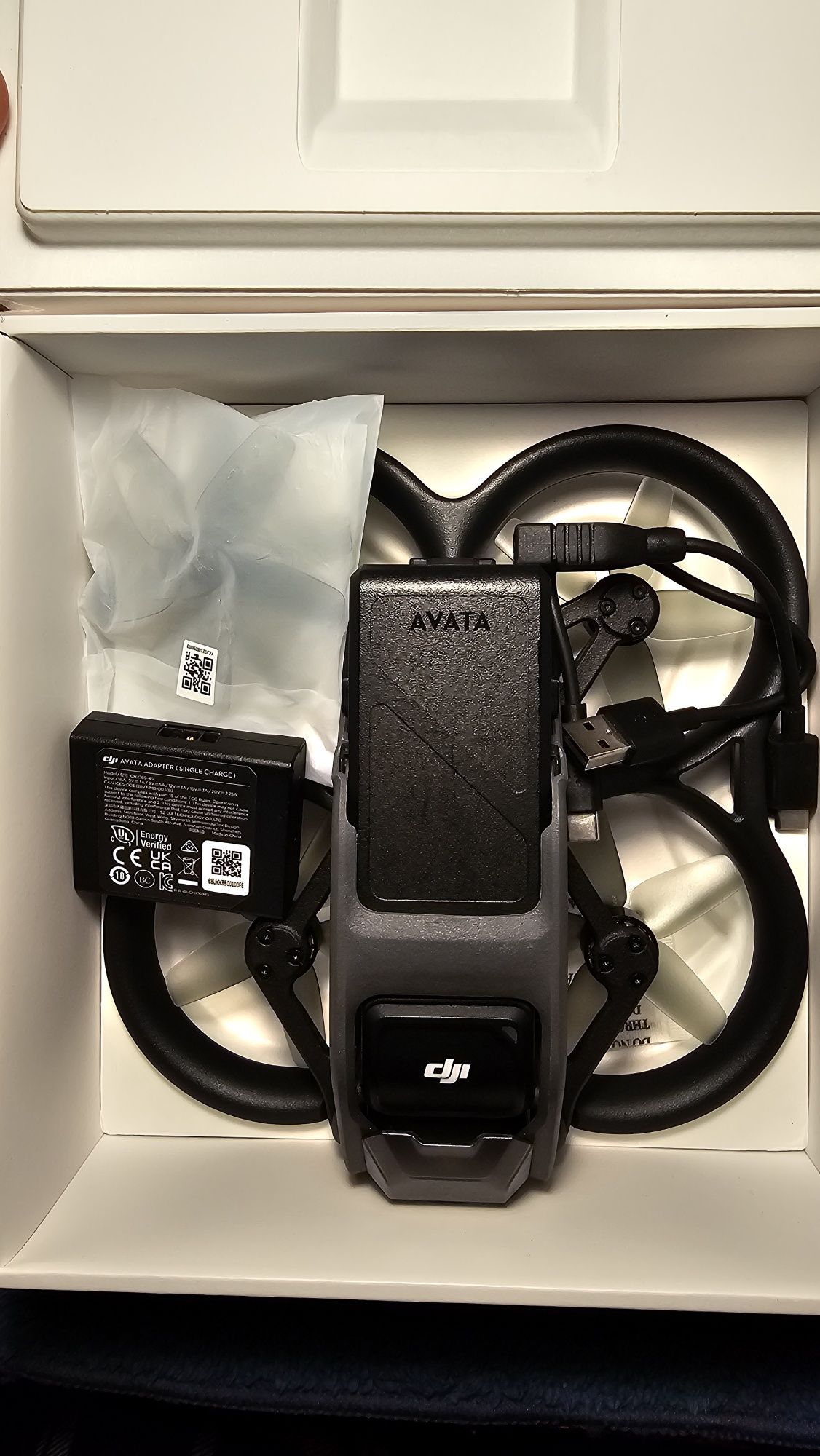DJI AVATA працює з motion controller , v2 , integra , окуляри fpv 2