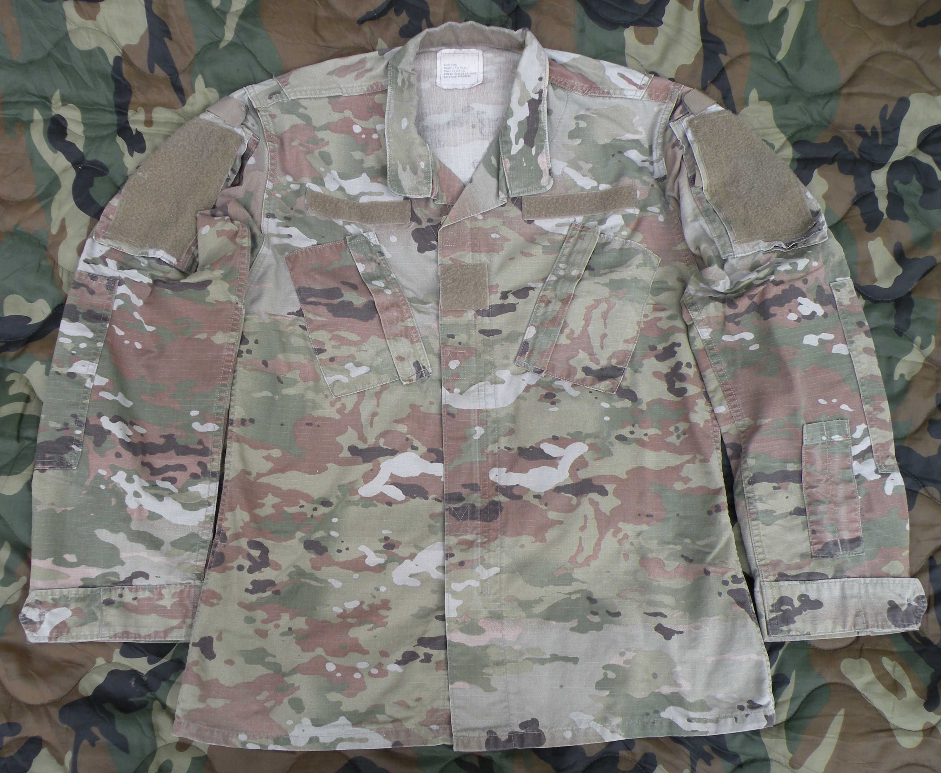 Bluza ACU multicam OCP small long