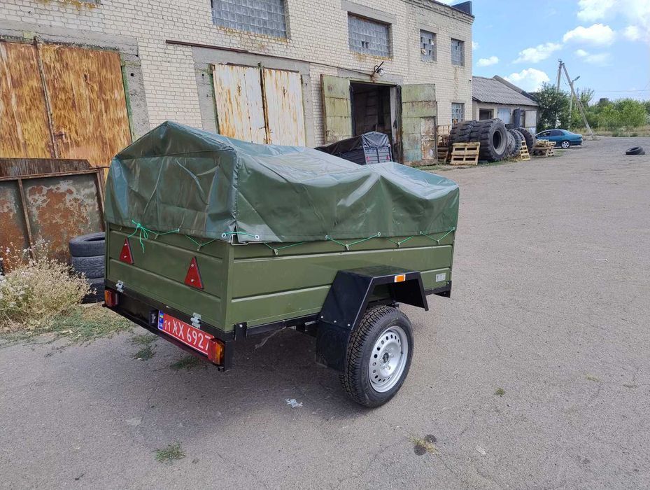 Прицеп Причіп до легкового авто 2000/1300/450 посилений із заводу.