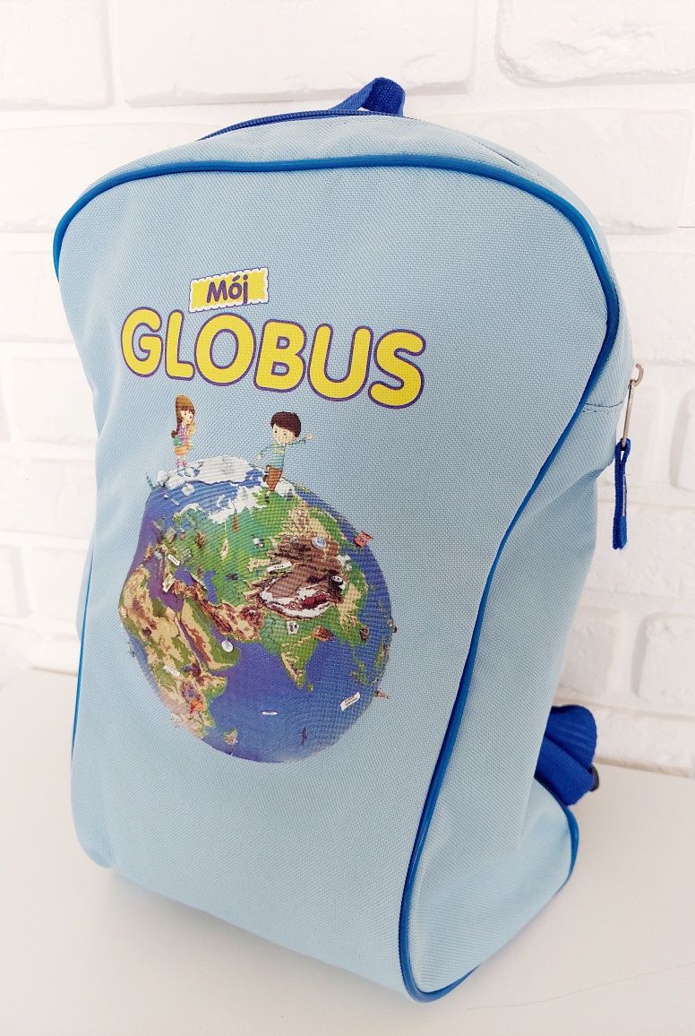 NOWY Niebieski błękitny lekki plecak dla dziecka plecaczek chłopięcy