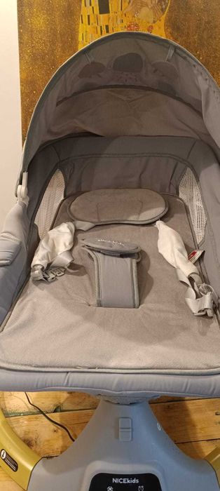 Leżaczek/Bujaczek dla niemowląt. Elektryczny + Pilot+ Bluetooth