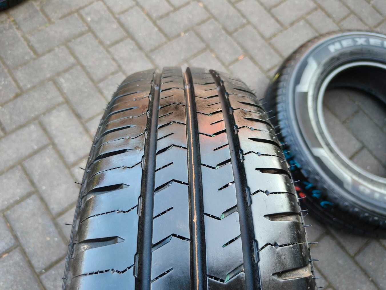 185 R14C 102/100T NEXEN 9mm 2017r Letnie jak NOWE Opony BUS 2szt