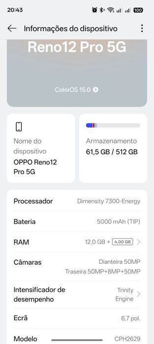 Oppo Reno 12 Pro 12GB 512GB