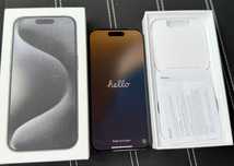 Iphone 15 PRO 256GB