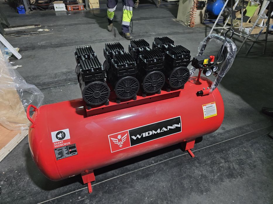 Compressor 200 litros silencioso novo