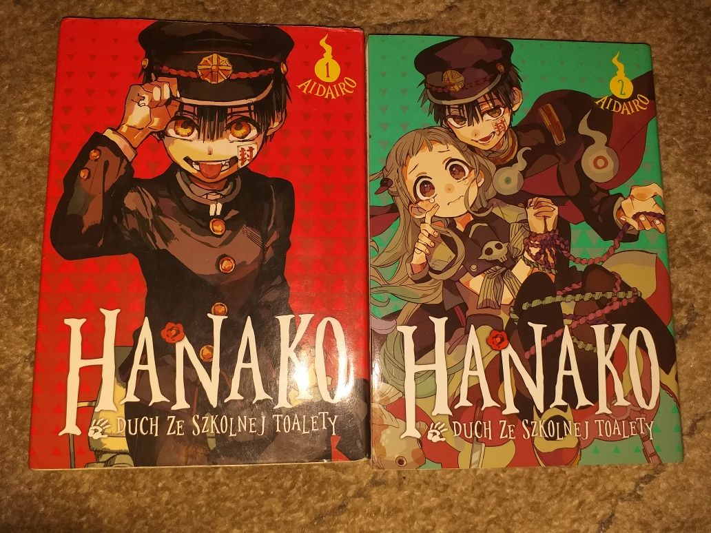 Komiksy manga 2 tomy Hanako