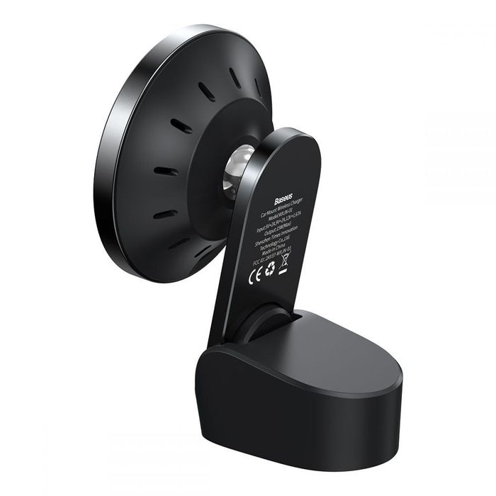 Uchwyt Magnetyczny Z Ładowarką Magsafe Wireless Car Charger 15W Black
