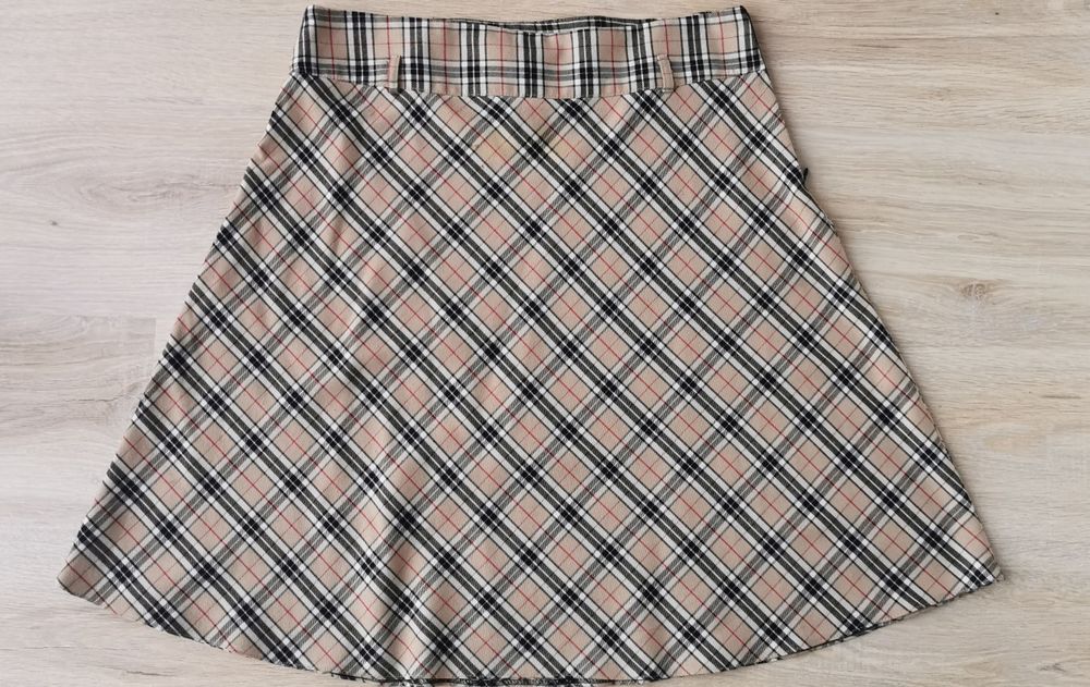 Spódnica w kratę L