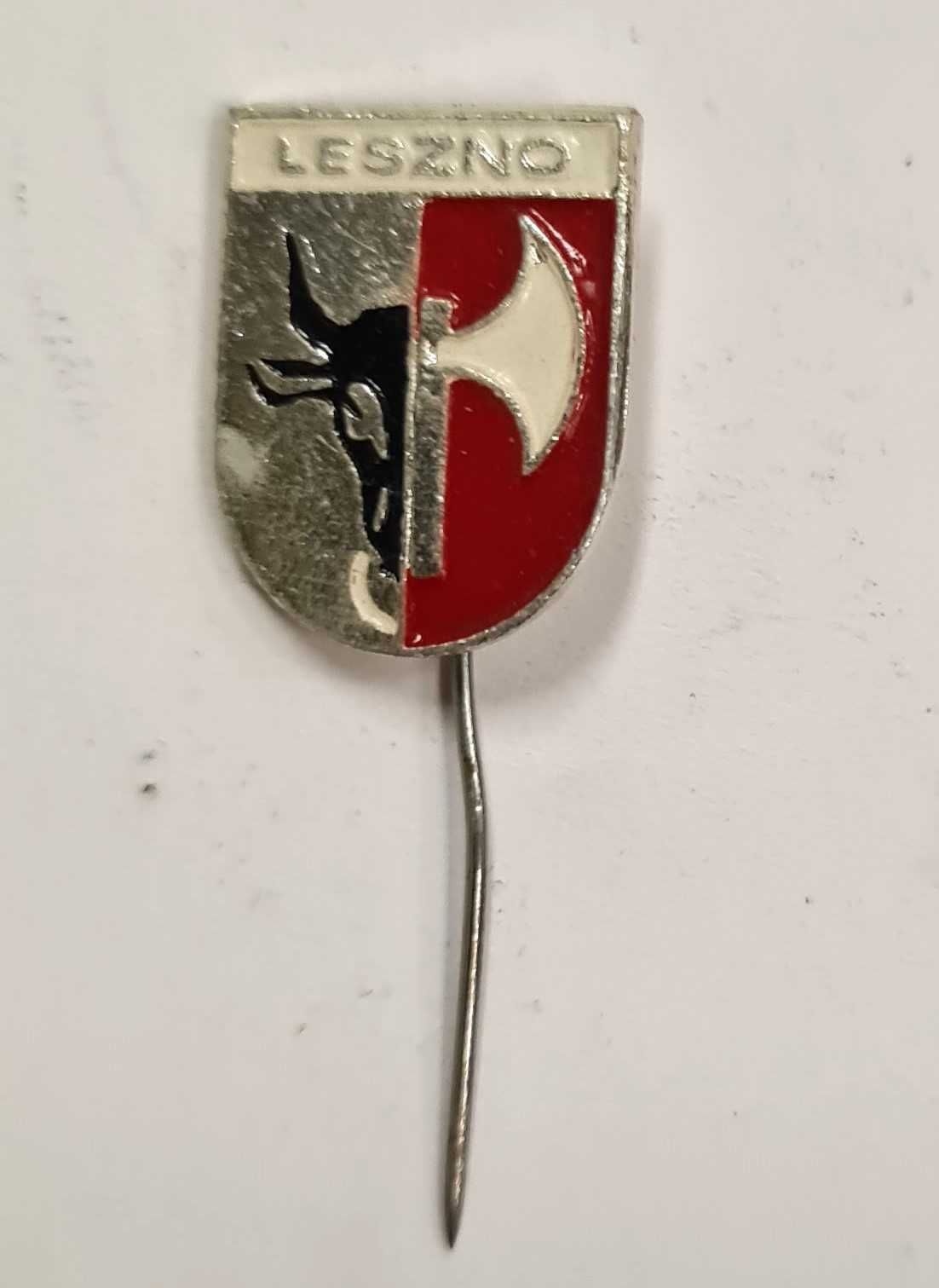 wpinka znaczek pin przypinka Leszno