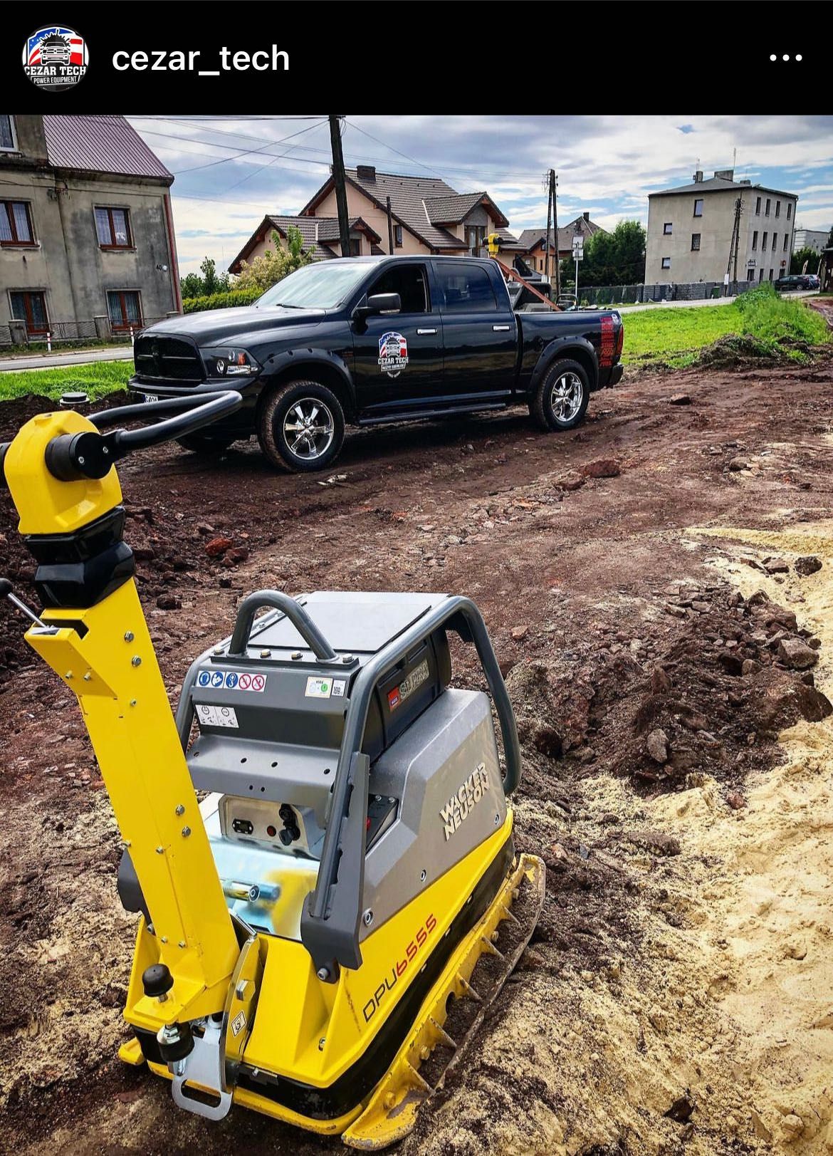 Zagęszczarka WACKER NEUSON DPU 6555 HECH ,nowa FV Czujnik Negocjuj