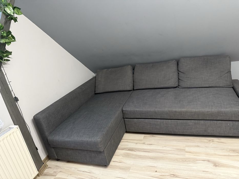 Kanapa rogowa z funkcją spania